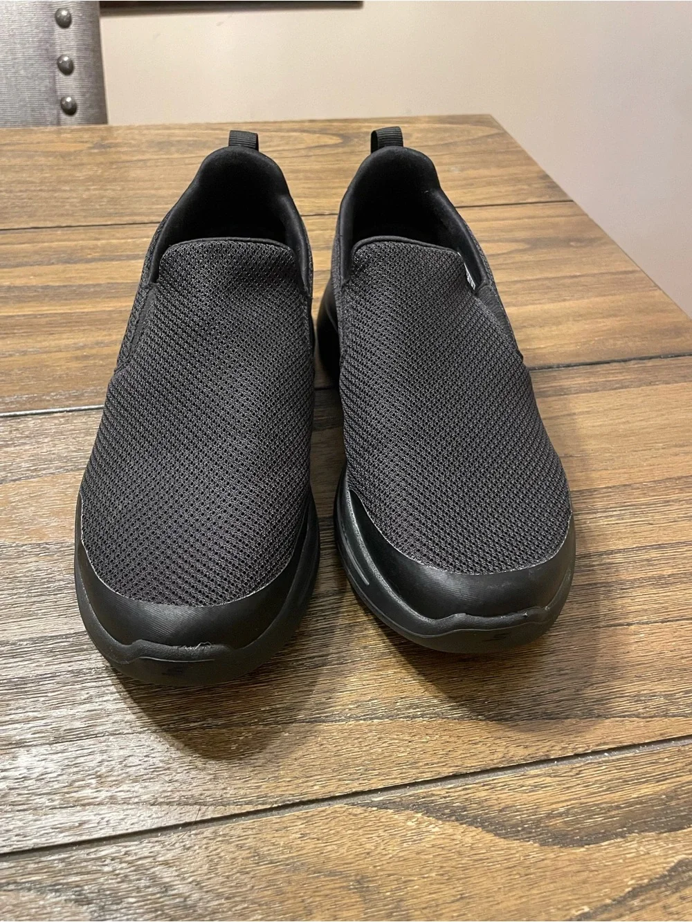 Skechers GO WALK Arch Fit - Idyllic Slip-on Sneaker Shoe Black Men’s 8 216121